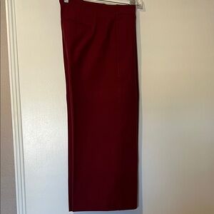 Ann Taylor Burgundy Culottes Pant